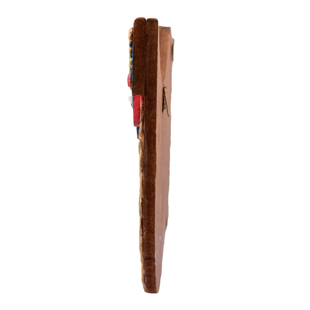 Wooden Decorative Pankhi Wall Hanging Kafalo