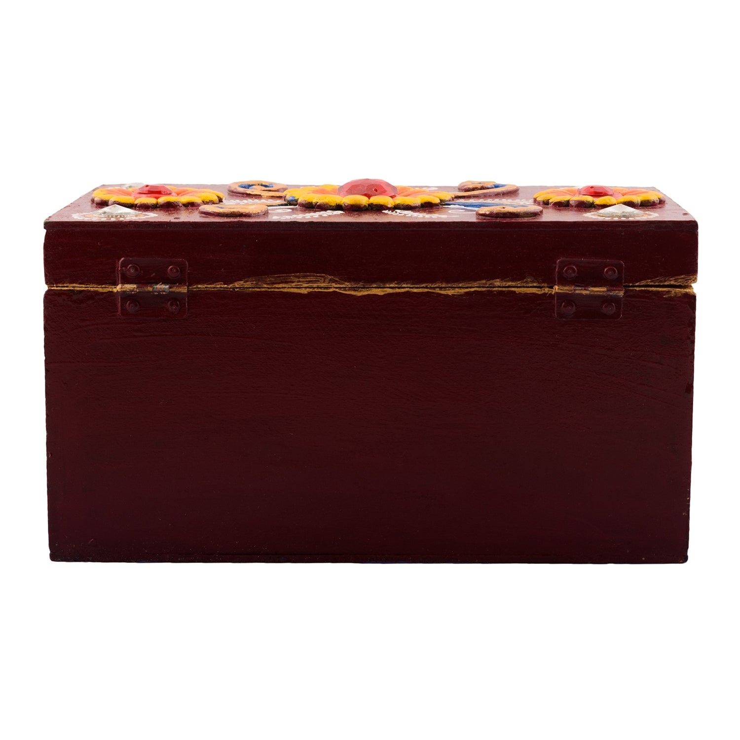 Splendid Multiutility Papier-Mache Wooden Jewellery Box Kafalo