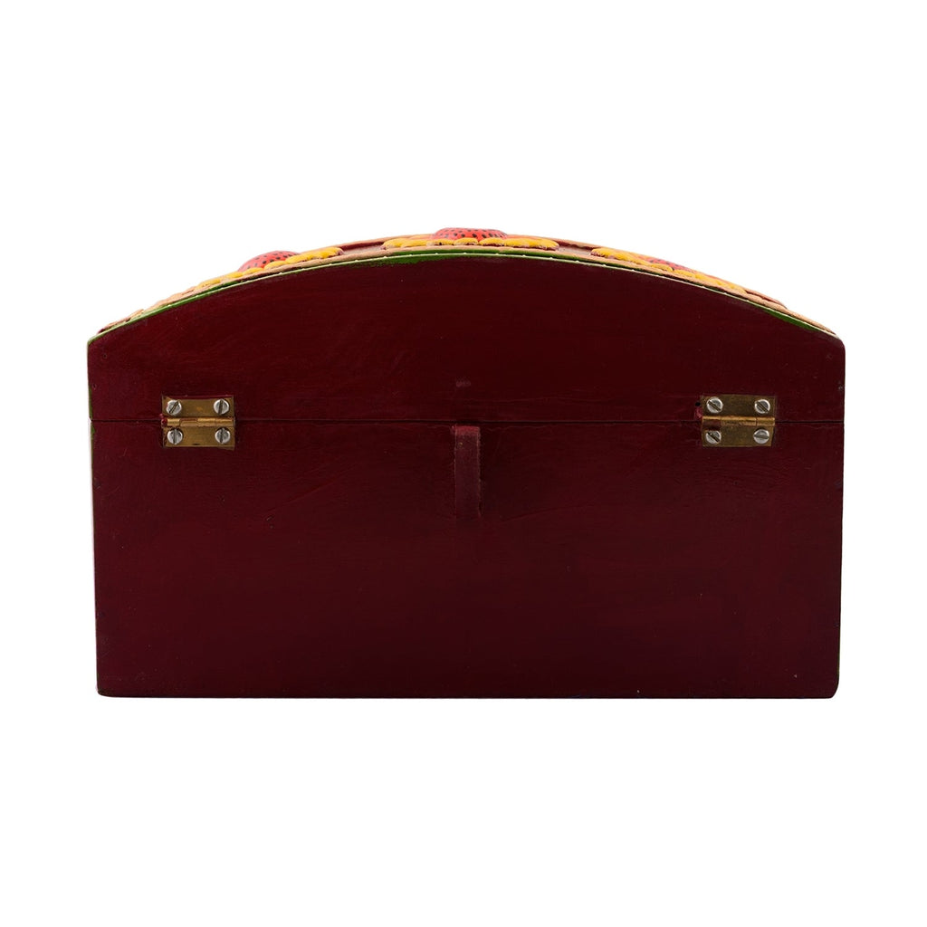 Decorative Multiutility Papier-Mache Wooden Jewellery Box Kafalo