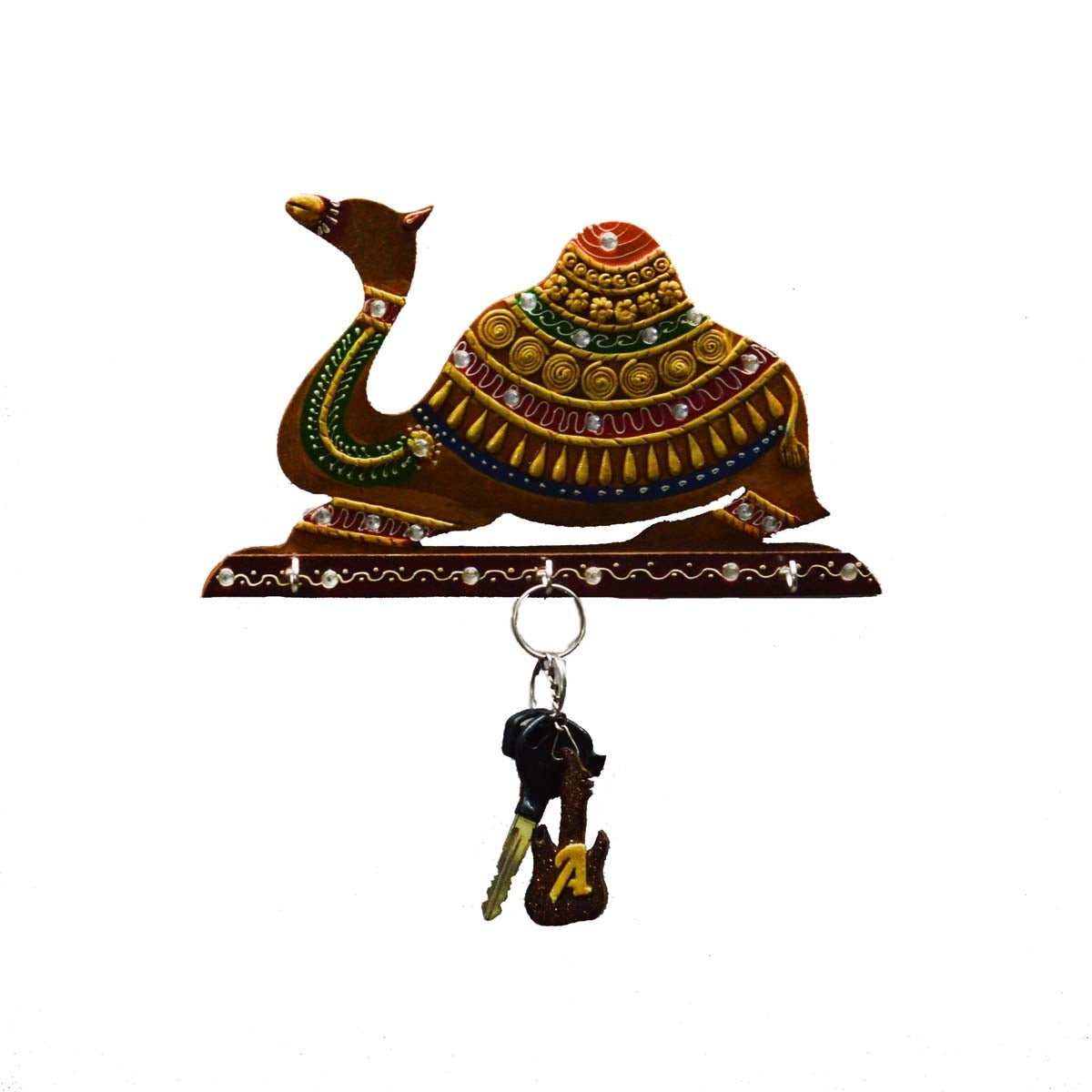 Papier-Mache Camel Key Holder Kafalo