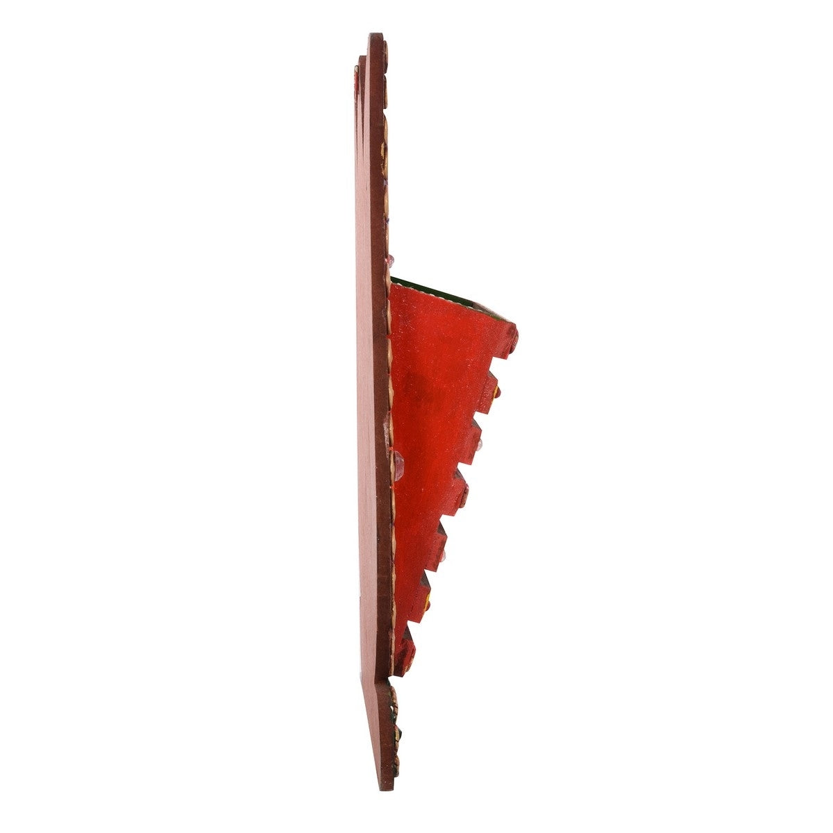 Ornamental Papier-Mache Wall Mounted Magzine Holder Kafalo