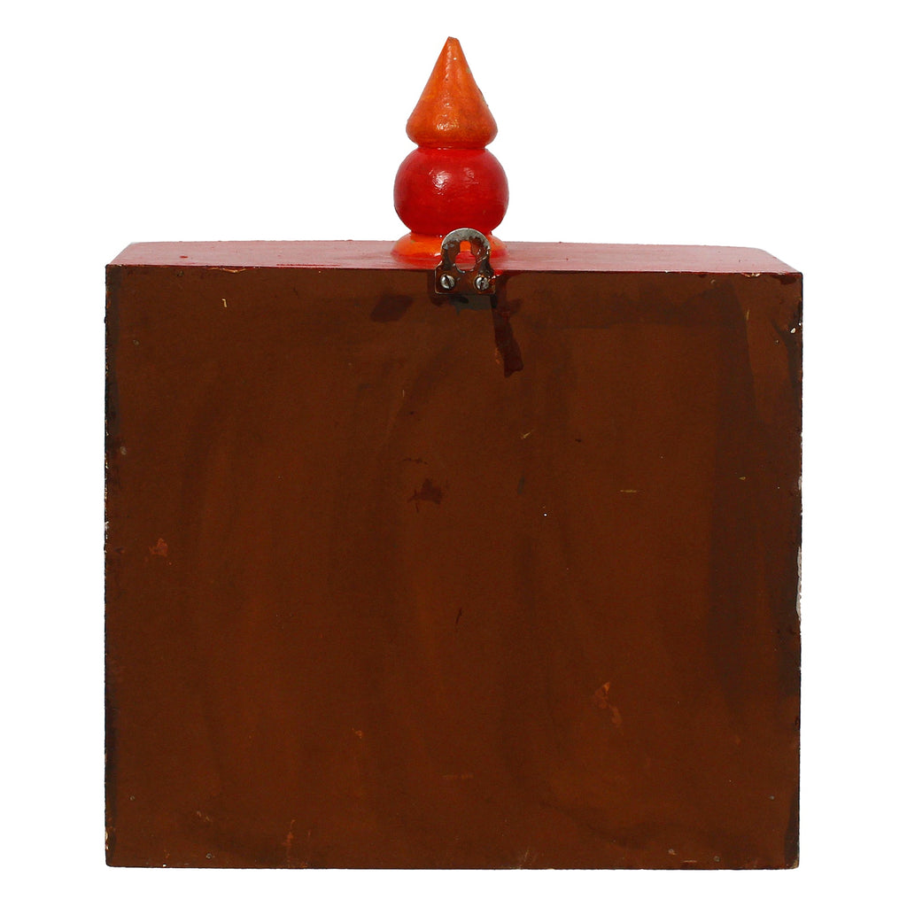 Papier Mache and Wooden Handcrafted Temple Kafalo