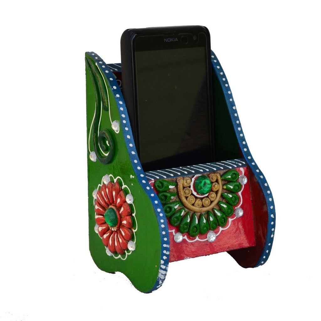Kundan Studded Mobile Stand Kafalo