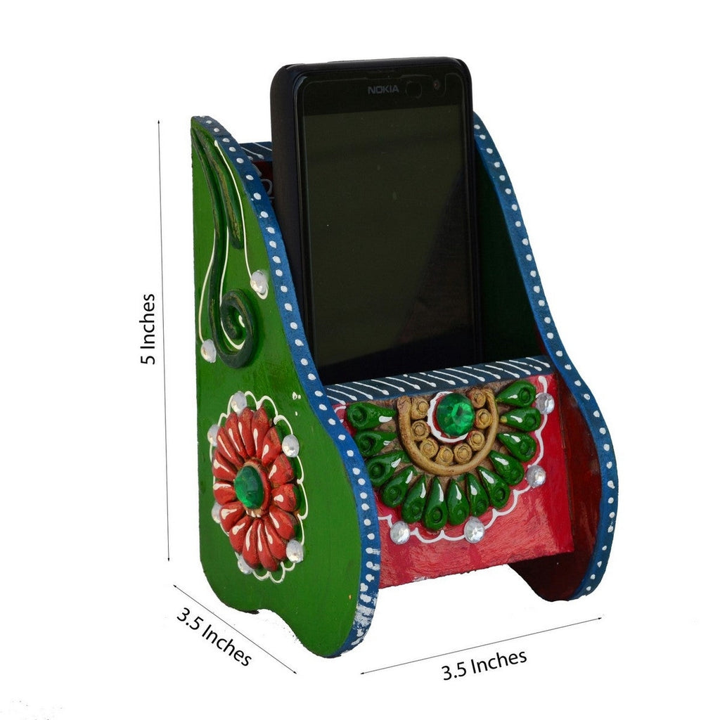 Kundan Studded Mobile Stand Kafalo