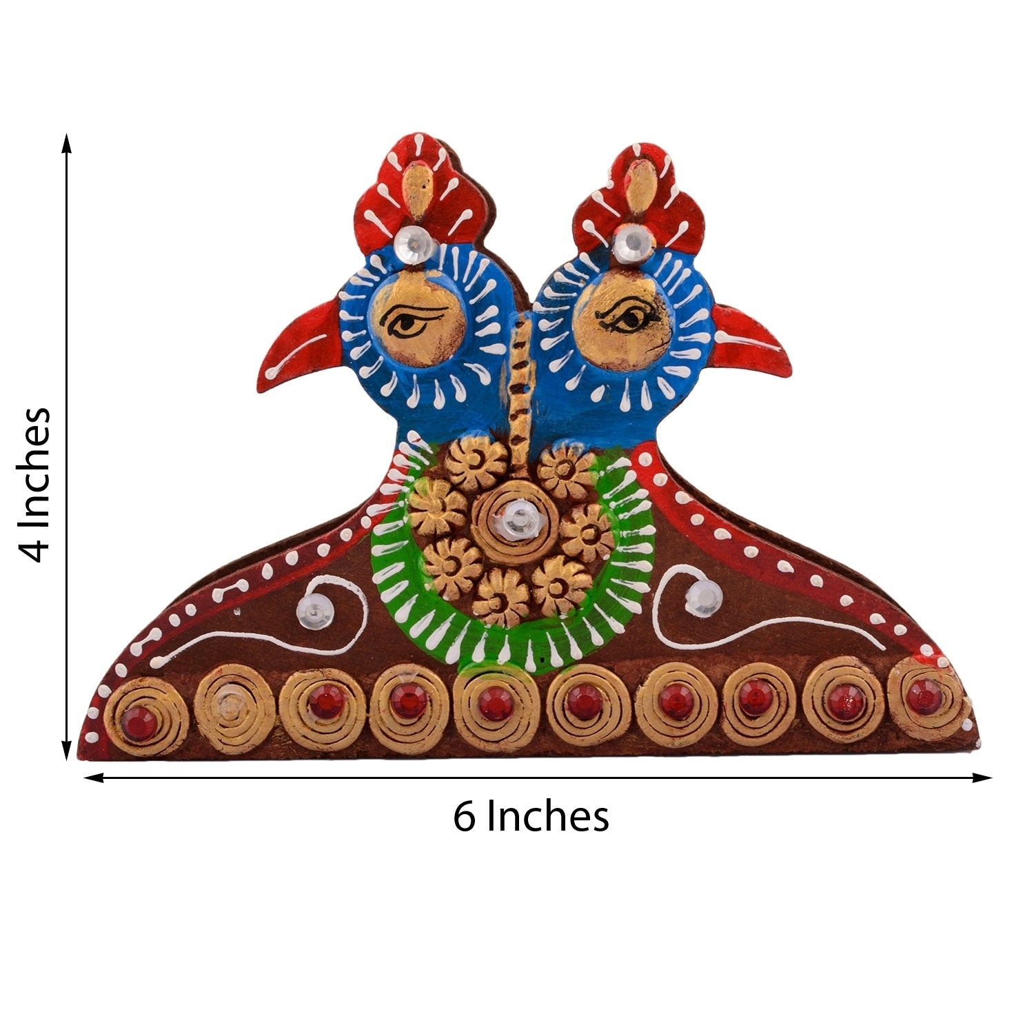 Wooden Papier Mache Decorative Tissue Paper Holder Kafalo