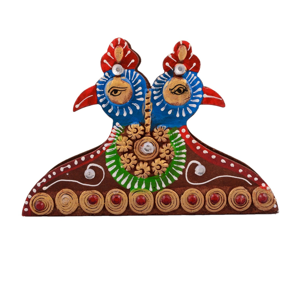 Wooden Papier Mache Decorative Tissue Paper Holder Kafalo