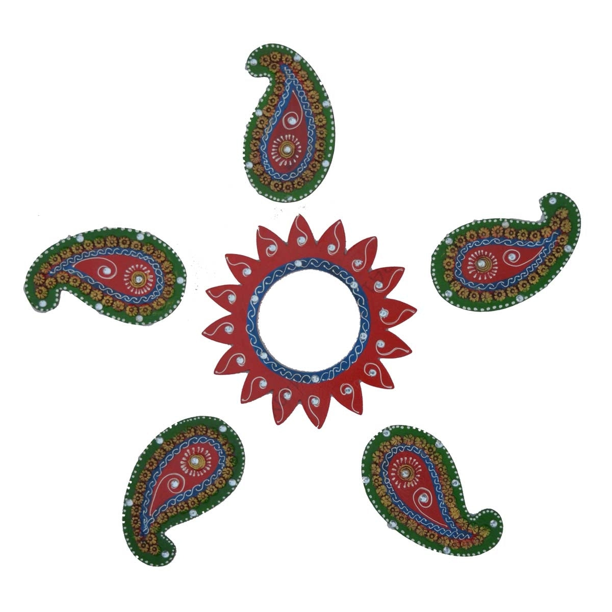 Decorative Floor Rangoli - Keri Design Kafalo