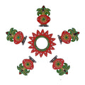 Decorative Floor Rangoli - Kalash Design Kafalo