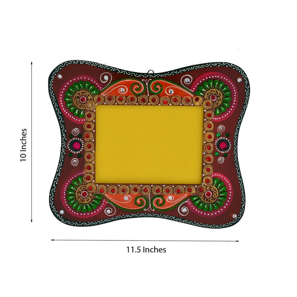 Papier-Mache Grand Photo Frame Kafalo