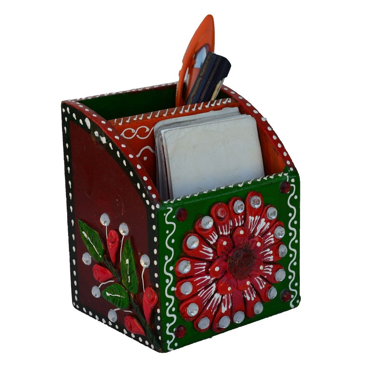 Papier-Mache Pen Stand Kafalo