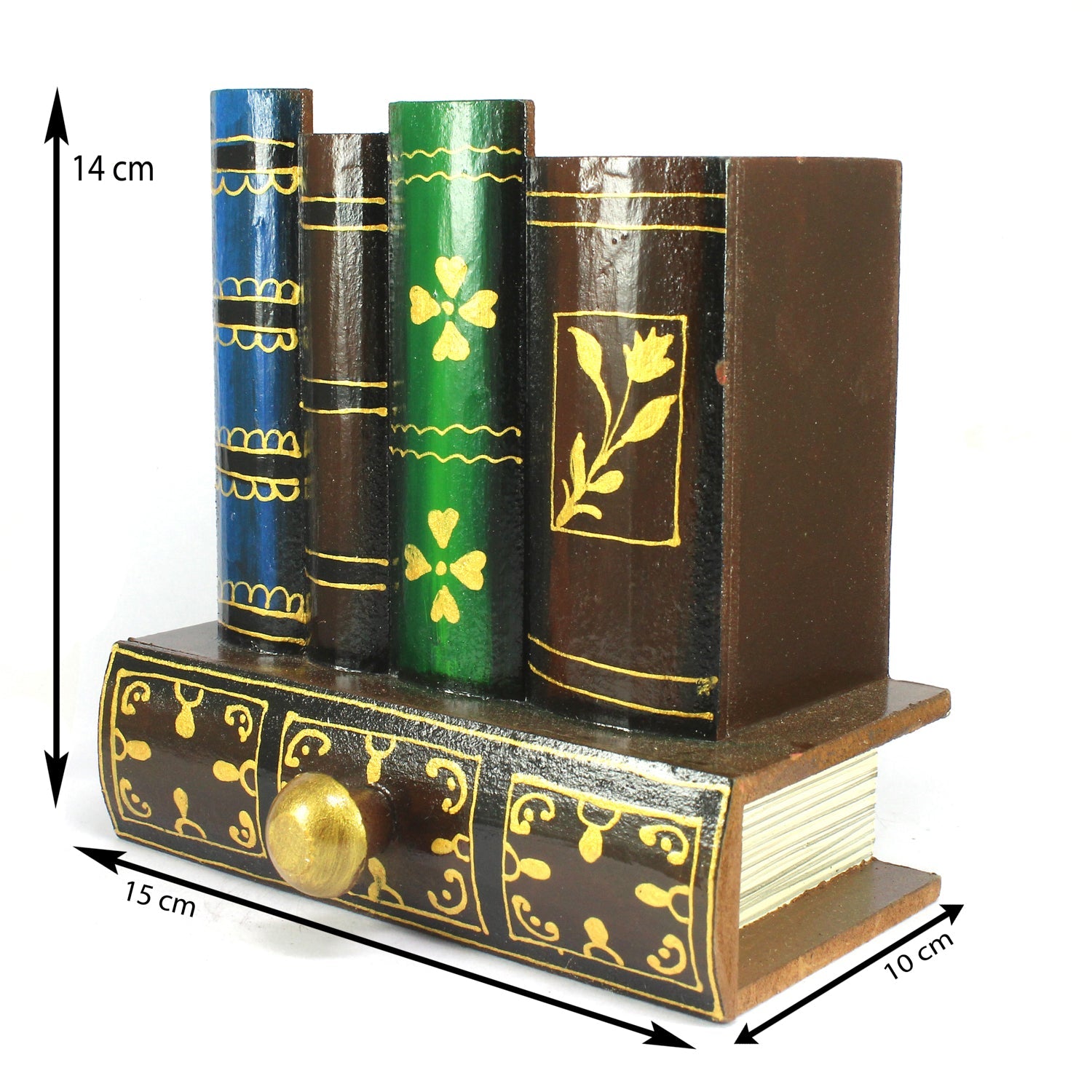 Decorative Handcrafted Multiutility Pen Holder Box Kafalo