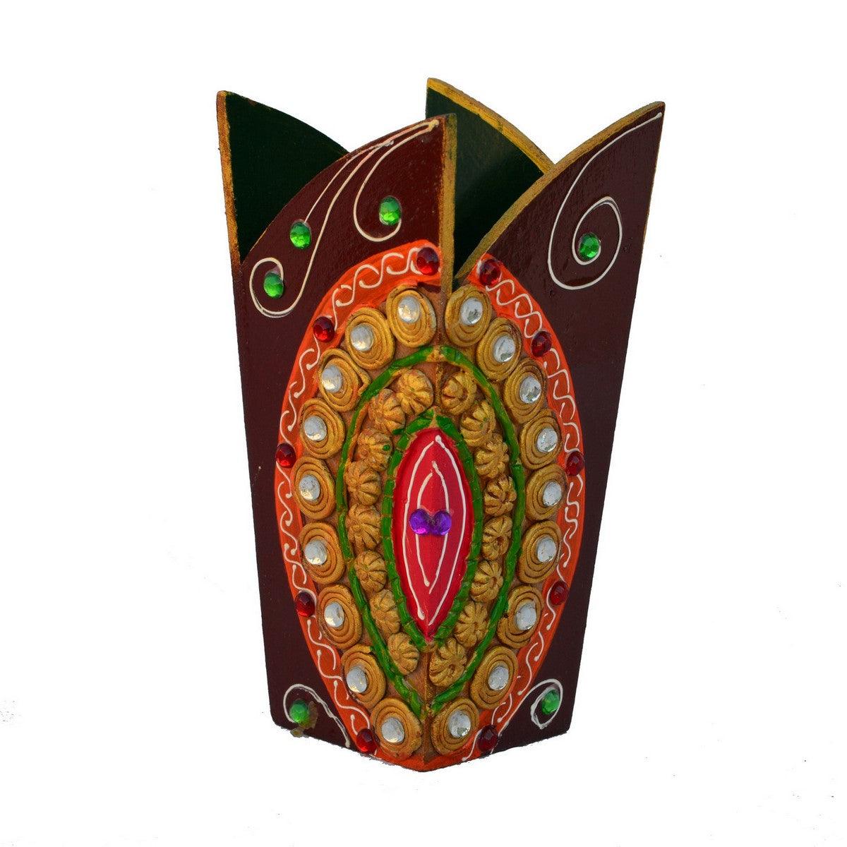 Papier-Mache Flower Vase Kafalo