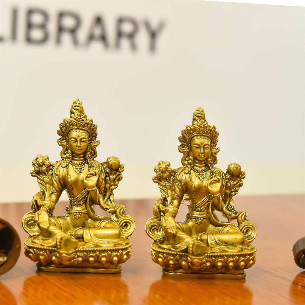Polyresın Tara devı Idol (4.5 Inch) Vedansh Craft