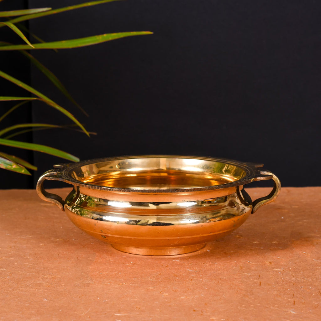 Brass Traditional Urli/Floater (4.5 Inch) Vedansh Craft