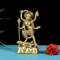 Brass Goddess Standing Kali Idol (8.2 Inch) Vedansh Craft