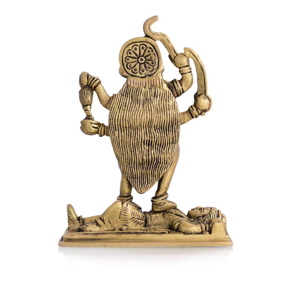 Brass Standing Kali Maa Idol Vedansh Craft