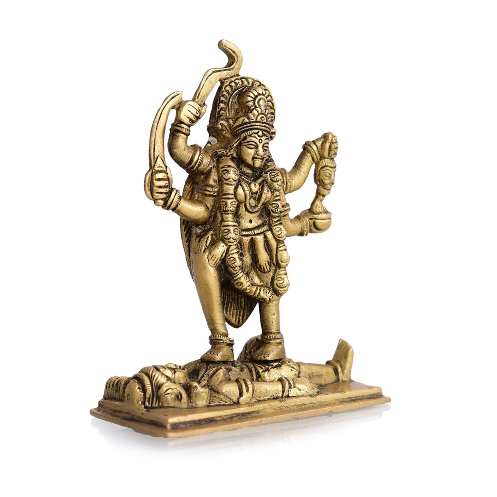 Brass Standing Kali Maa Idol Vedansh Craft