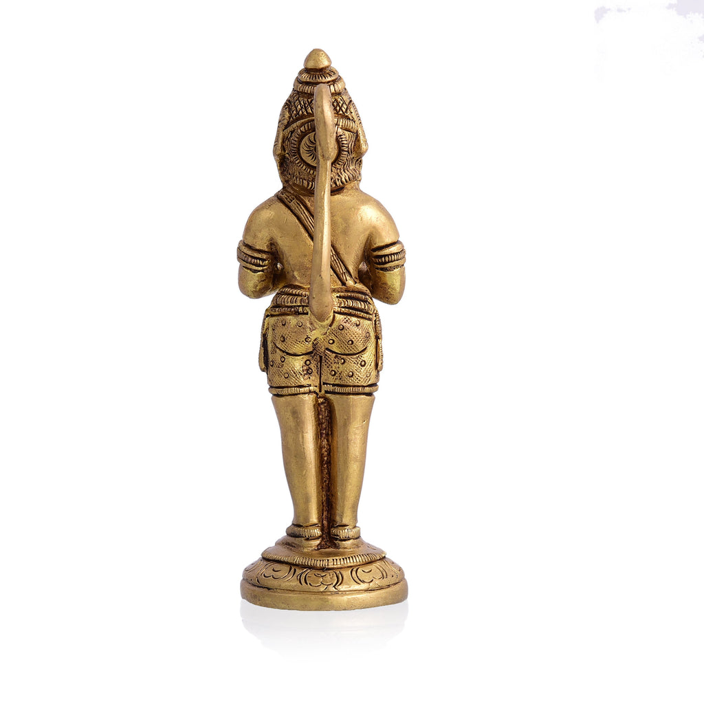 Brass Standing Hanuman Superfine Idol (5.5 Inch) Vedansh Craft