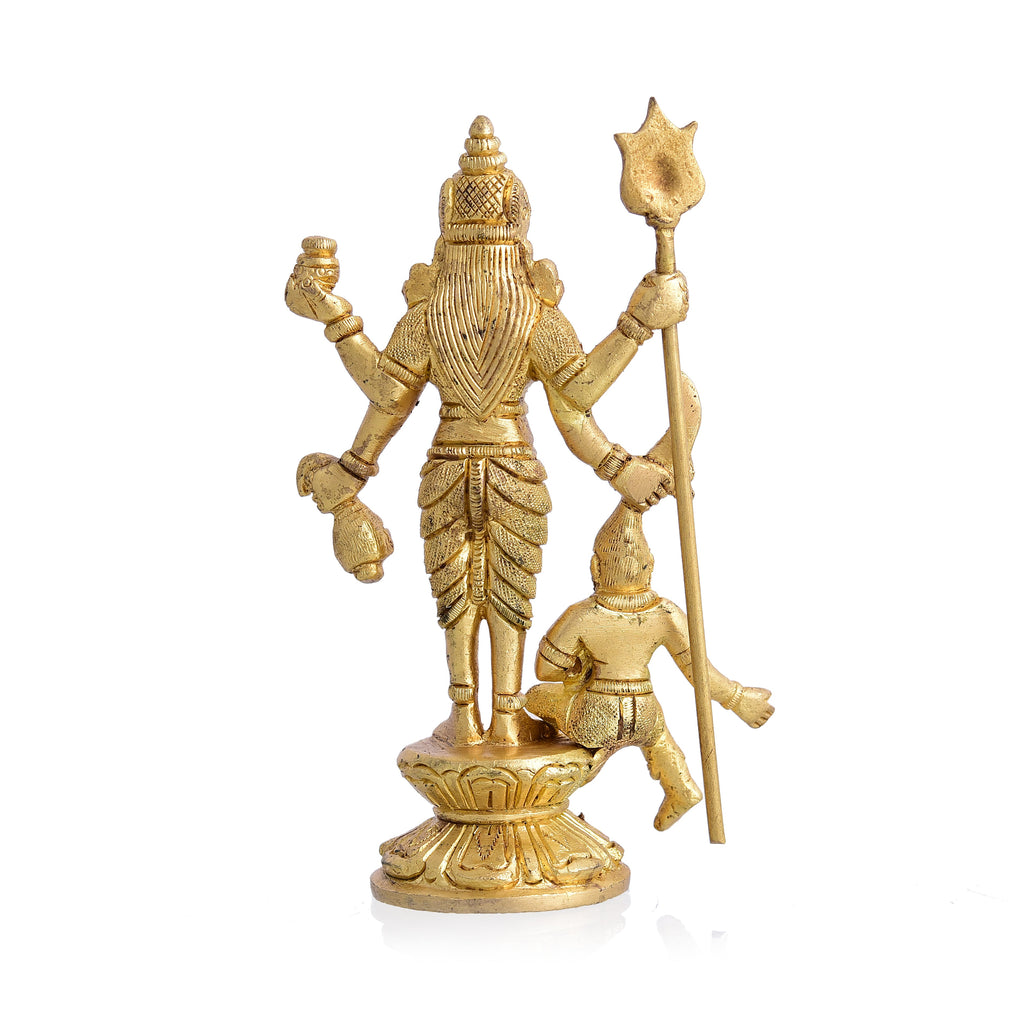 Brass Superfine Standing Mahalasa Narayani Idol (5.3 Inch) Vedansh Craft