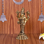 Brass Tirupati Balaji/Venkateshwar Idol (4.5 Inch) Vedansh Craft