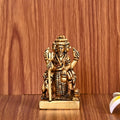 Brass Lord Dattatreya Idol (3 Inch) Vedansh Craft