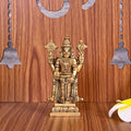 Brass Tirupati Balaji/Venkateshwar Idol (4 Inch) Vedansh Craft