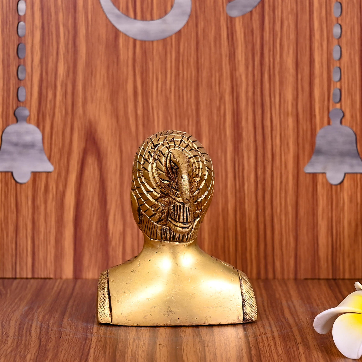 Brass Chatrapati Shivaji Maharaj Bust (3.5 ) Vedansh Craft