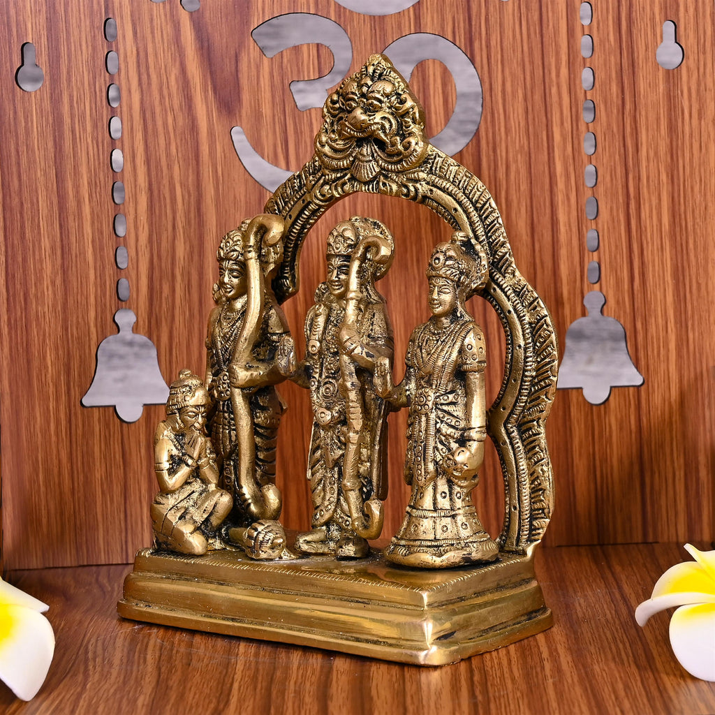 Brass Ram Darbar Statue (6.3 Inch) Vedansh Craft