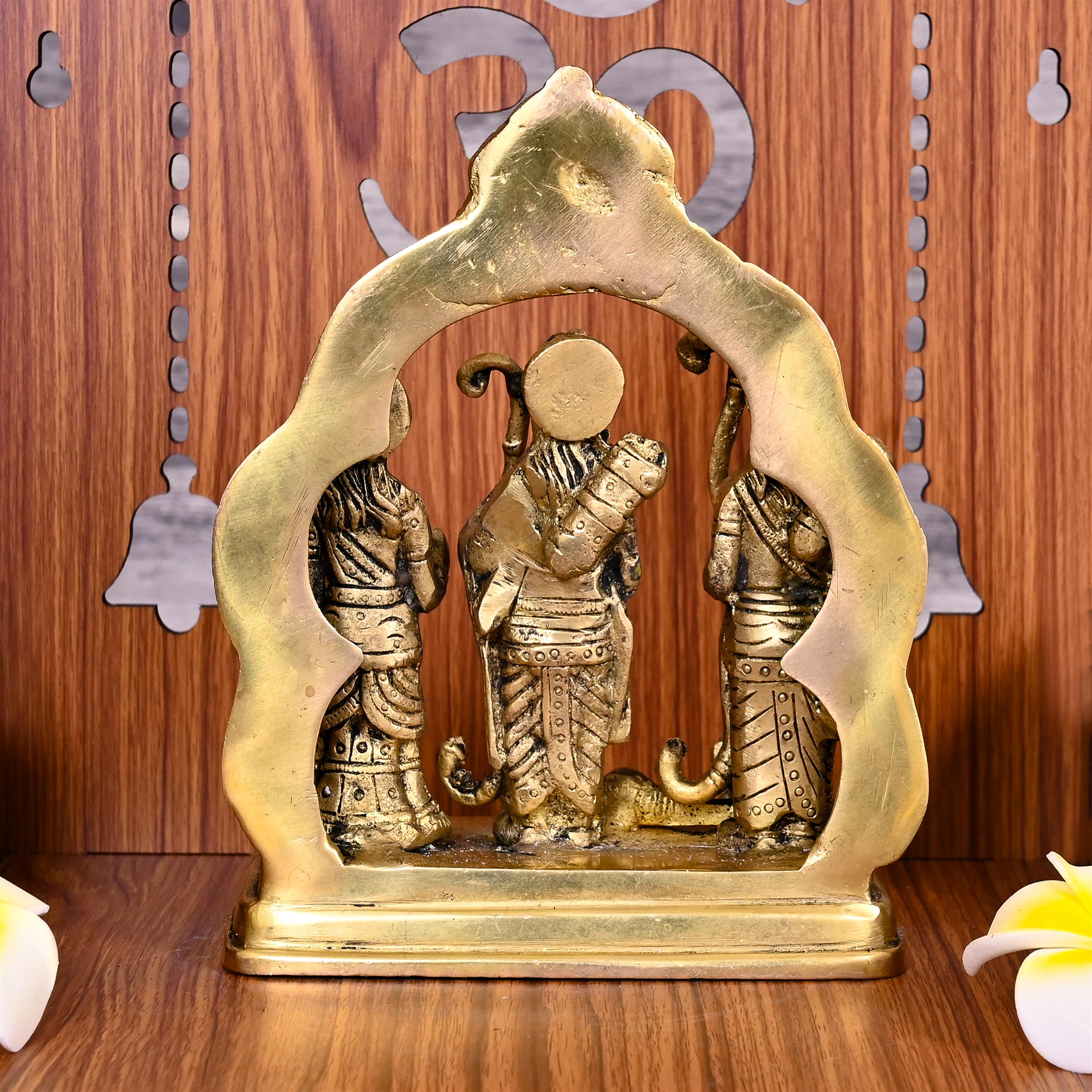 Brass Ram Darbar Statue (6.3 Inch) Vedansh Craft