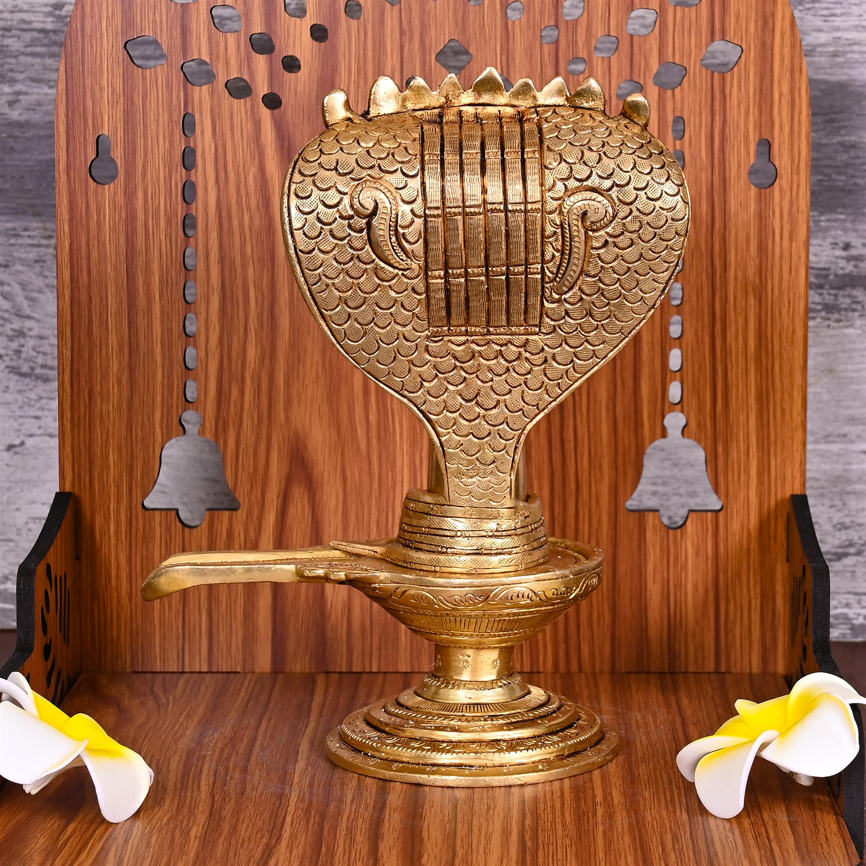 BRASS SHIVLING/SHIVLINGAM IDOL (8") Vedansh Craft