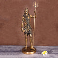 Brass Standing Shiva Statue (26 Inch) Vedansh Craft