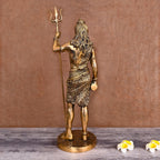 Brass Standing Shiva Statue (26 Inch) Vedansh Craft
