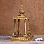 Brass Handcarved Temple (12.5 Inch) Vedansh Craft