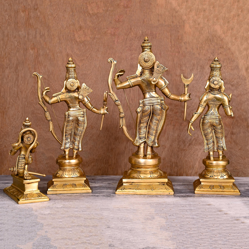 Brass Superfine Ram Darbar Statue Set (15 Inch) Vedansh Craft