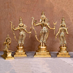 Brass Superfine Ram Darbar Statue Set (15 Inch) Vedansh Craft
