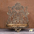 Brass Handcarved Singhasan (20 Inch) Vedansh Craft