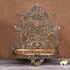 Brass Handcarved Singhasan (20 Inch) Vedansh Craft