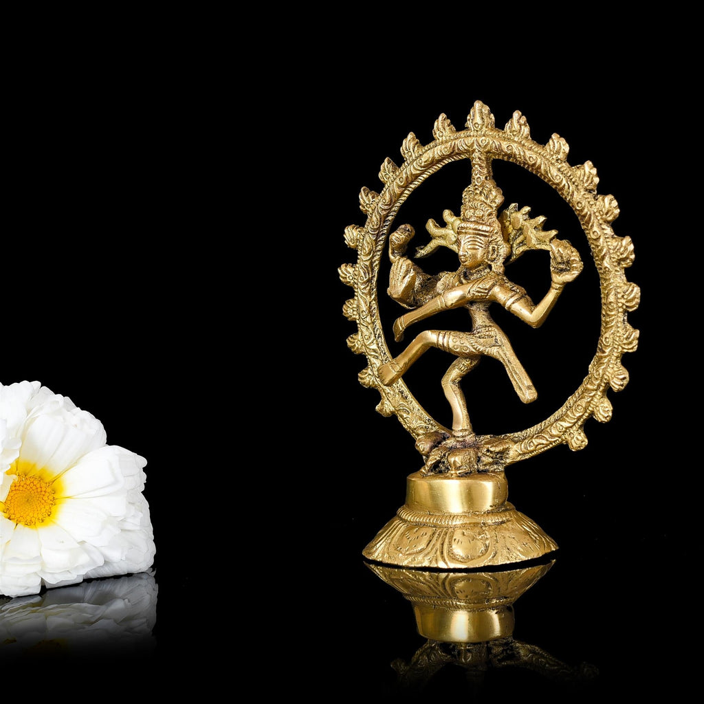 Brass Nataraja Dancing Shiva Statue Vedansh Craft