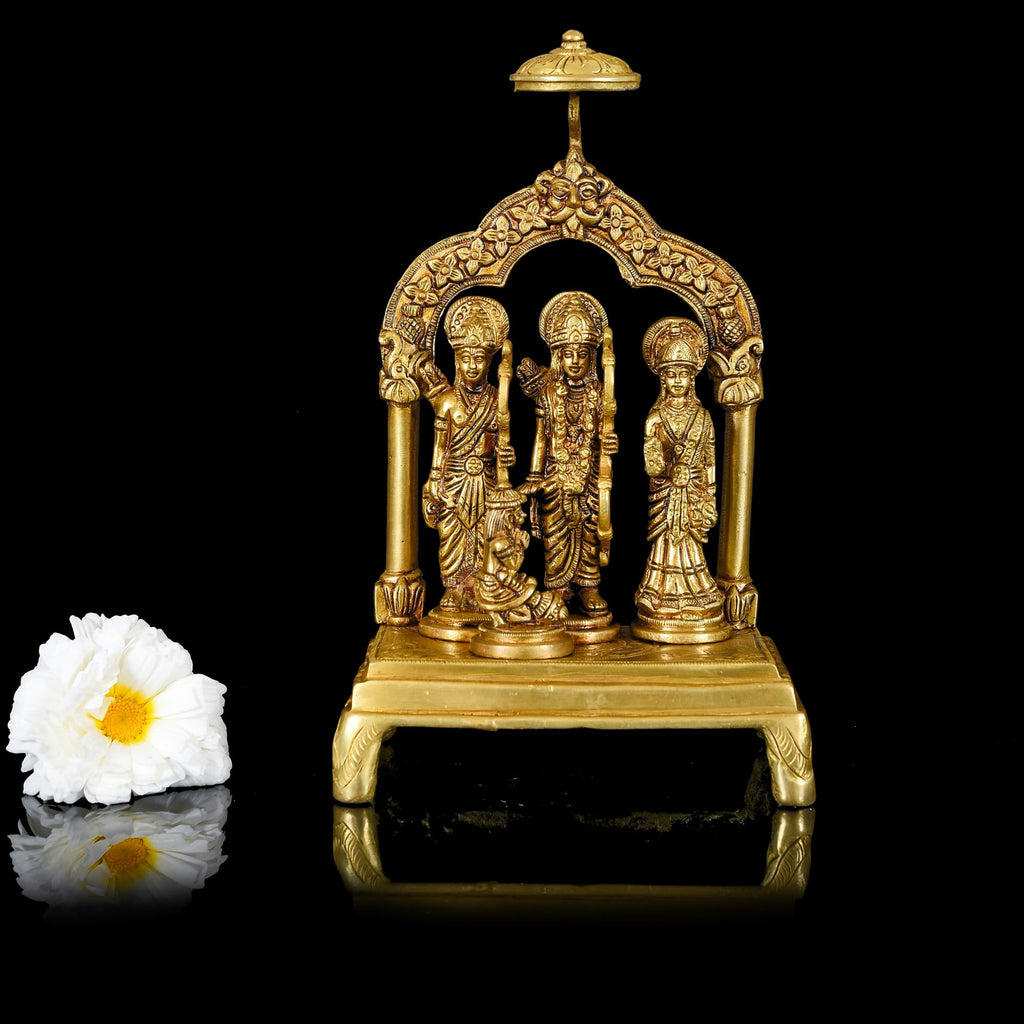 Brass Ram Darbar Superfine Idol (10 Inch) Vedansh Craft