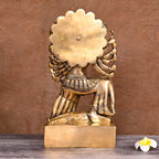 Brass Goddess Standing Kali Idol (15 Inch) Vedansh Craft