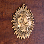 Brass Sun Face Wall Hanging (8 Inch) Vedansh Craft