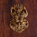 Brass Superfine Yali/kirtimukha Face Wall Hanging (4 Inch) Vedansh Craft
