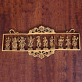 BRASS Dashavatara / VISHNU AVATAR WALL HANGING (9.5") Vedansh Craft