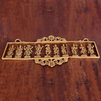BRASS Dashavatara / VISHNU AVATAR WALL HANGING (9.5") Vedansh Craft