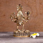 BRASS GODDESS STANDING KALI IDOL (9") Vedansh Craft
