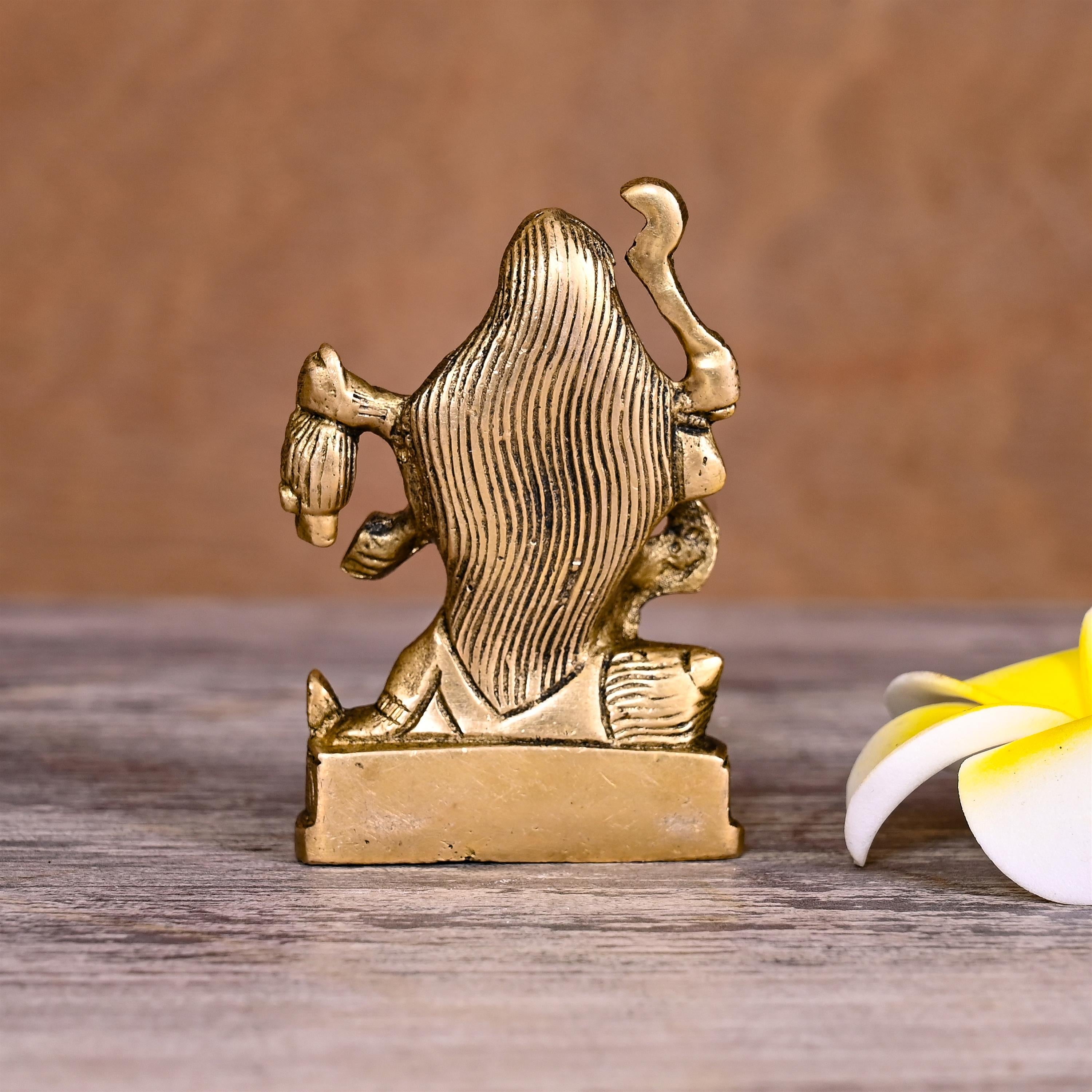 Brass Goddess Standing Kali Idol (2.5 Inch) Vedansh Craft