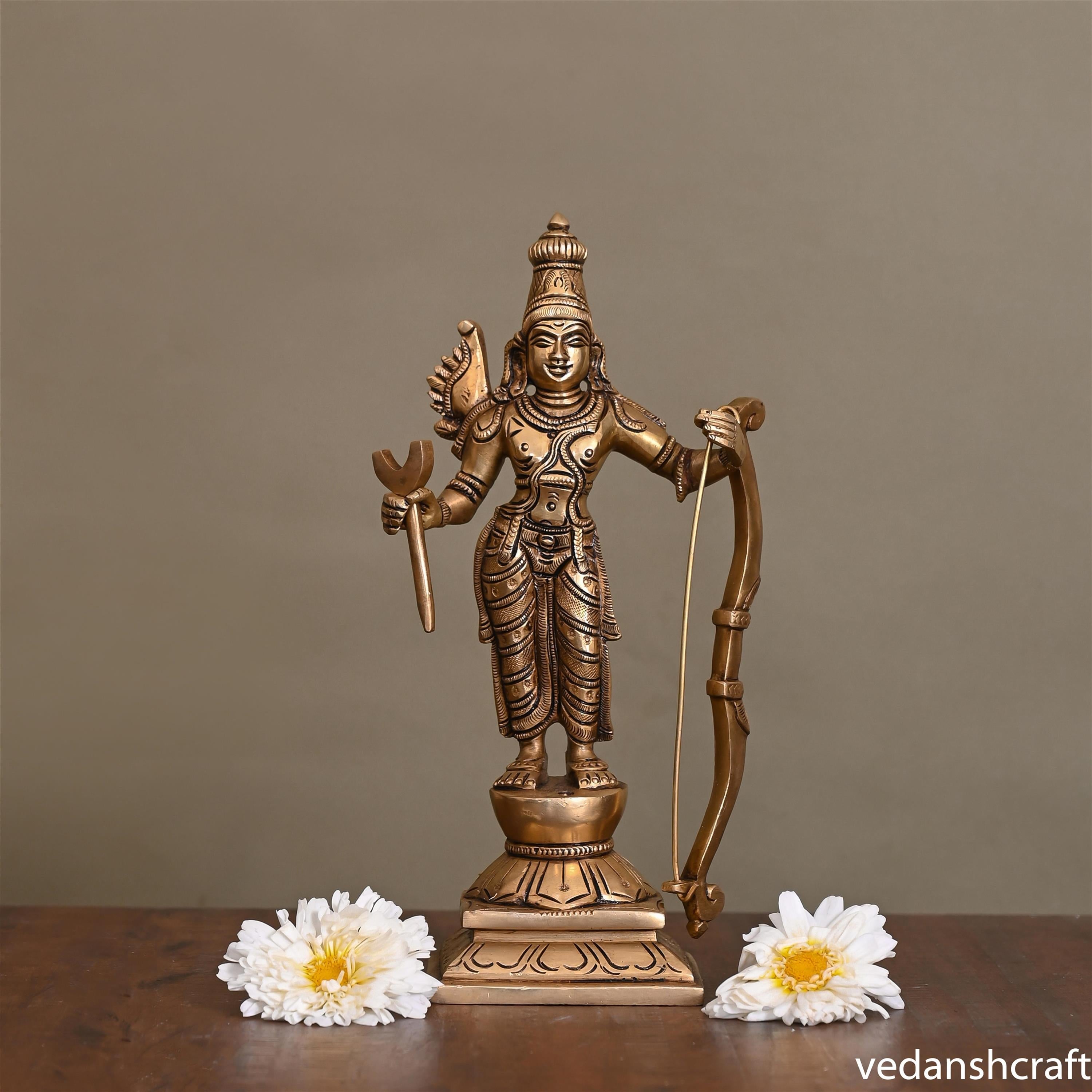 Brass Superfine Dashavatara /Vishnu Avatars Statue Set (10 Inch) Vedansh Craft