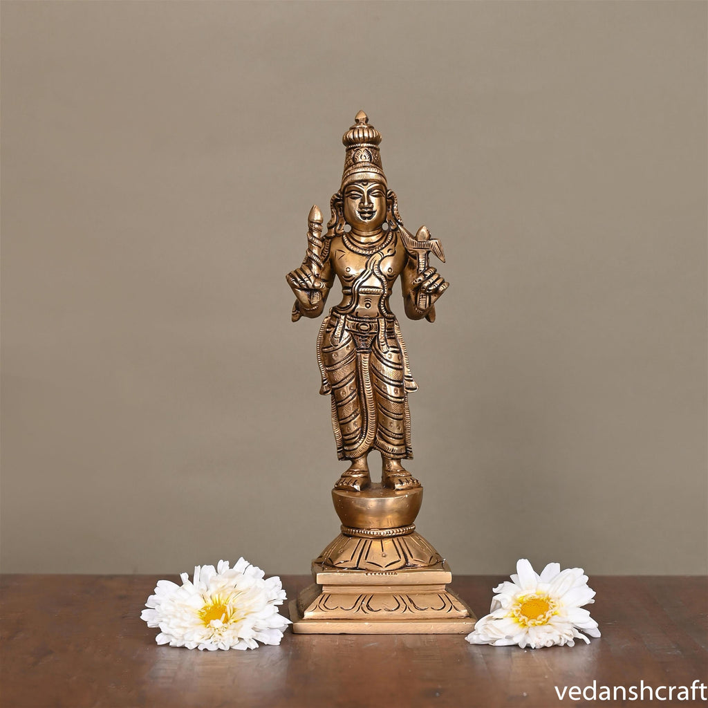 Brass Superfine Dashavatara /Vishnu Avatars Statue Set (10 Inch) Vedansh Craft