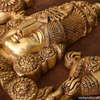 Brass Tirupati Balaji/Venkateshwar Face Wall Hanging Vedansh Craft