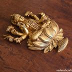 Brass Goddess Lakshmi Wall Hanging (13 Inch) Vedansh Craft